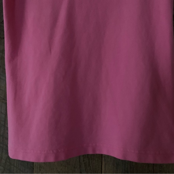 Women’s XS LILLY PULITZER Bright Pink Piqué Cotton Short Sleeve Polo Shirt EXC - Picture 4 of 11
